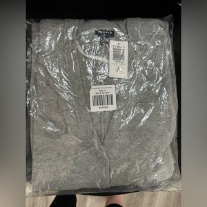 Torrid v neck button from cardigan duster